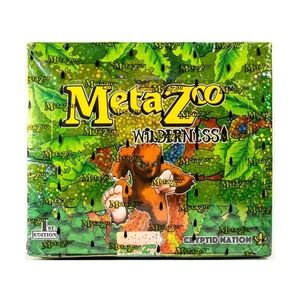 MetaZoo Cryptid Nation Wilderness 1st Edition Booster Box 36 Packs Sealed TCG